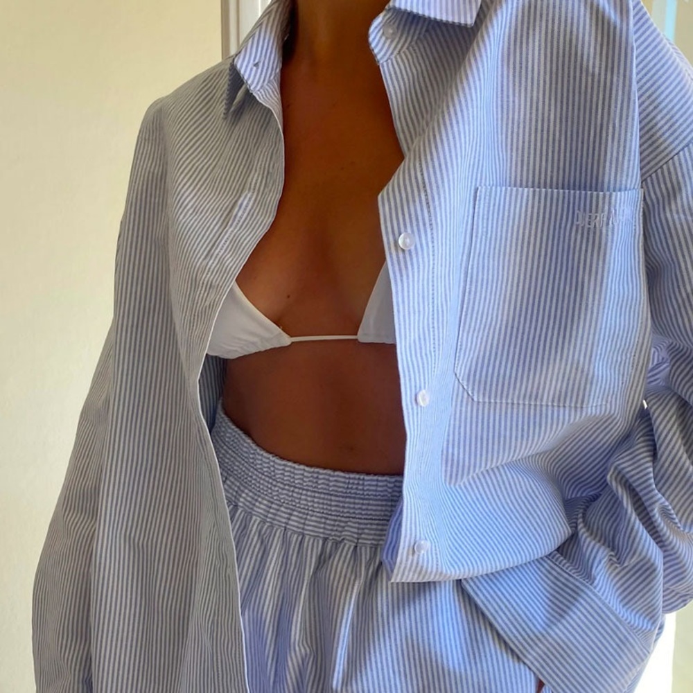 Breezy Shirt Blue Stripe
